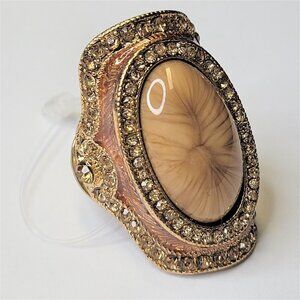 VINTAGE Large Fashion Oval Ring